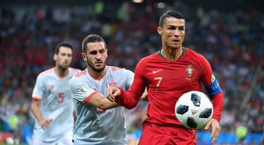 葡萄牙3-3西班牙 科斯塔梅开二度 C罗帽子戏法救主