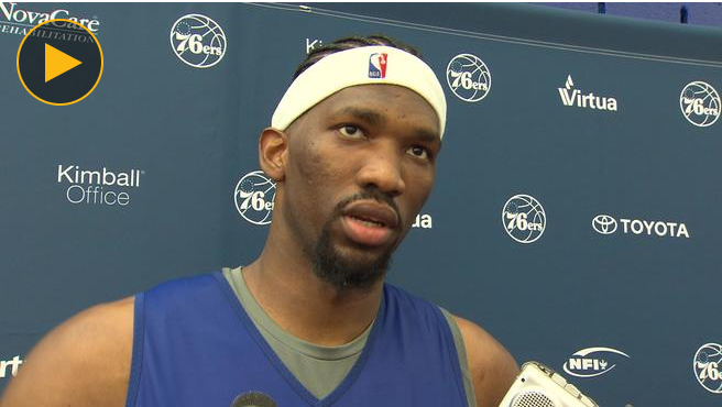 2米18的艾弗森？恩比德谈新发型：想尝试不同的东西